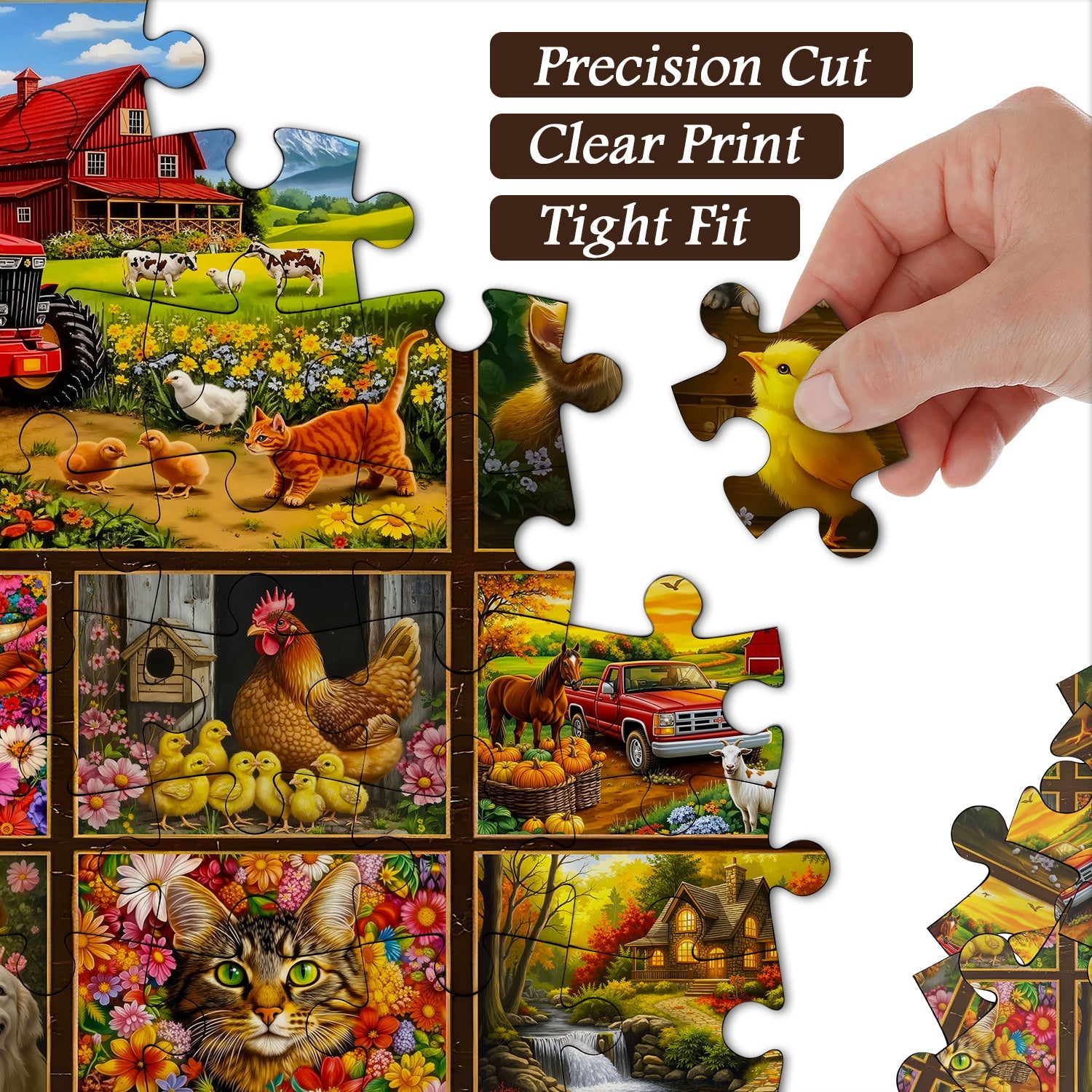 Farmyard Memories Jigsaw Puzzle 1000 Pieces