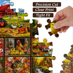 Farmyard Memories Jigsaw Puzzle 1000 Pieces