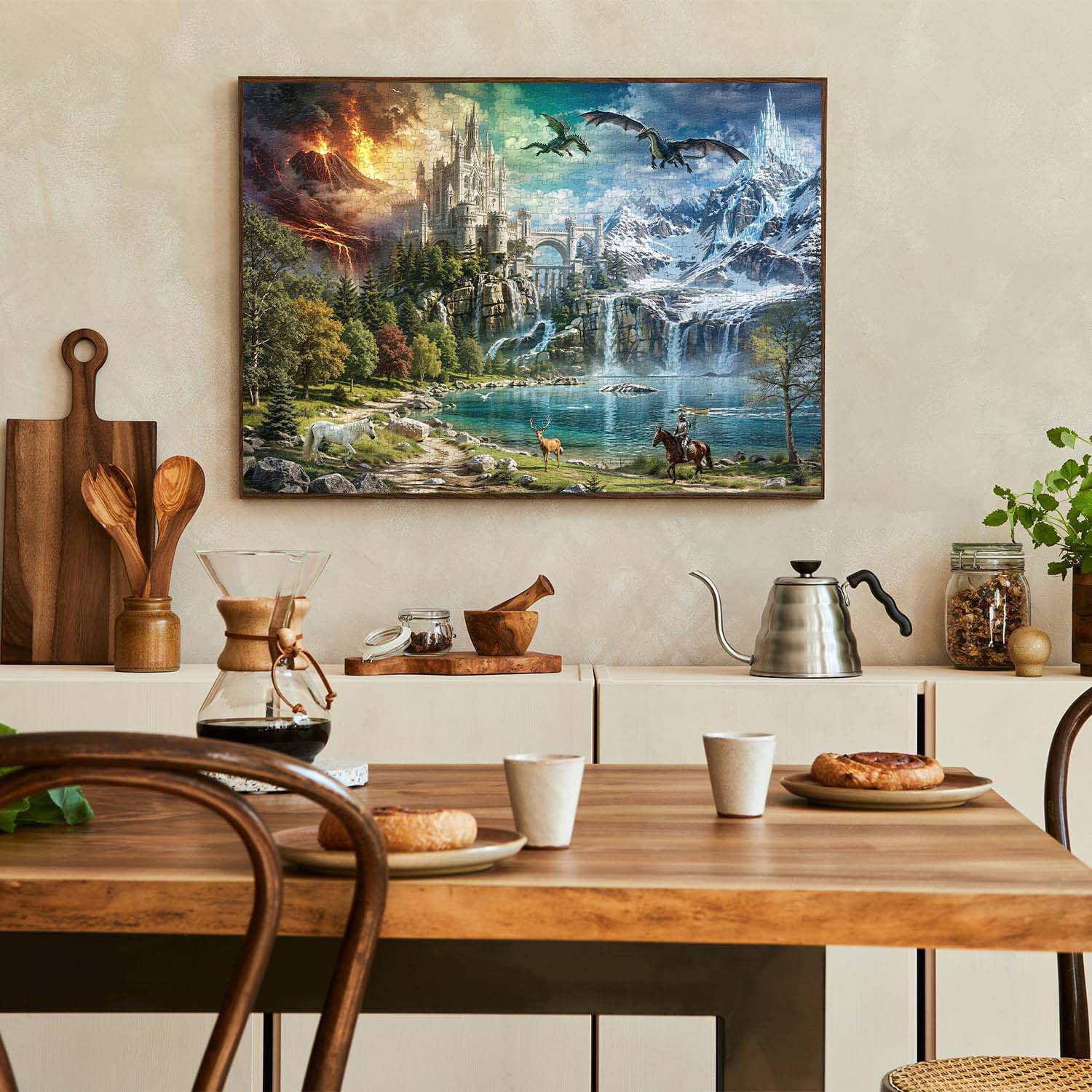 Fantasy Kingdom Jigsaw Puzzle 1000 Pieces