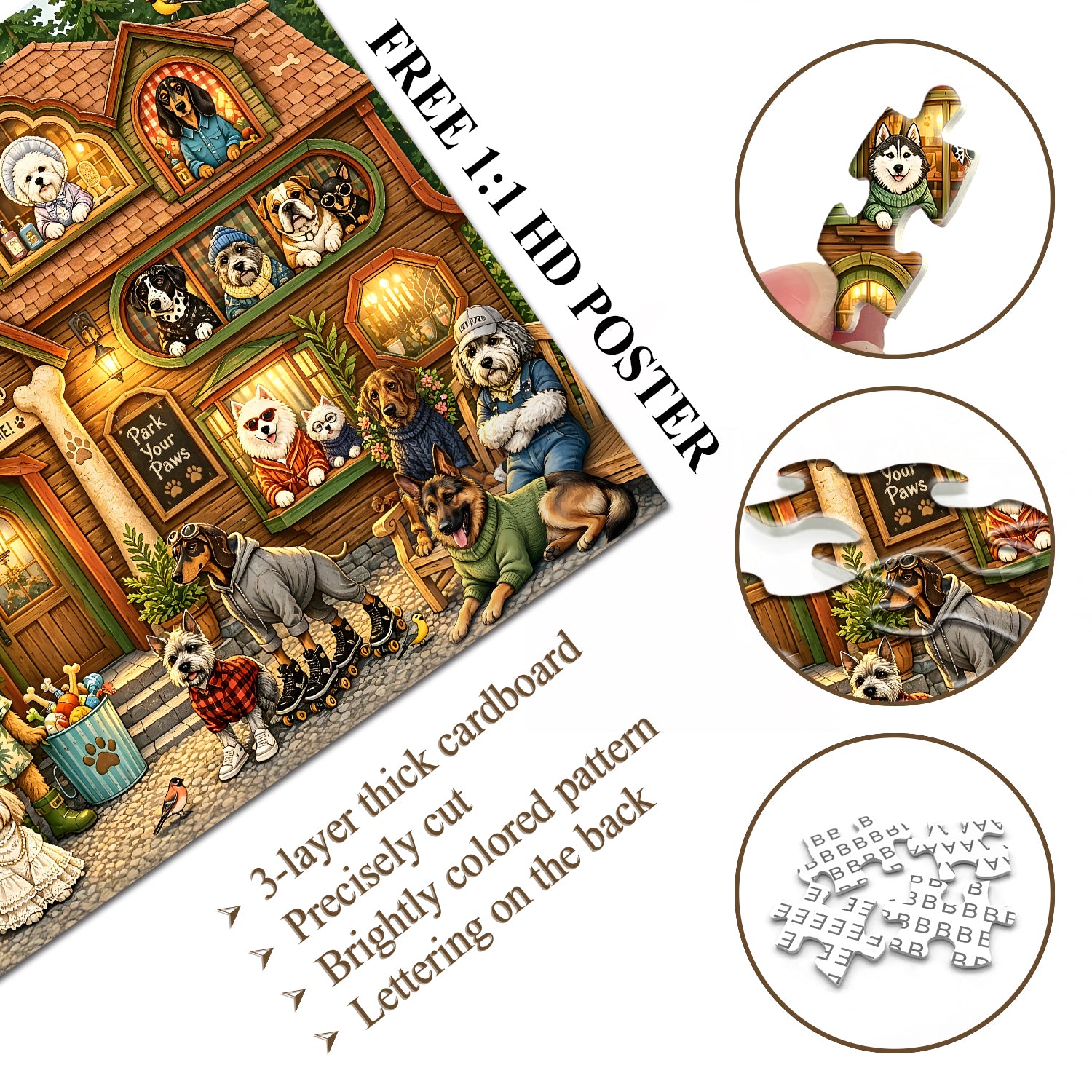 North Woof Inn Jigsaw Puzzle 1000 Pieces