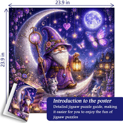 Starry Gnome Dream Jigsaw Puzzle 1000 Pieces