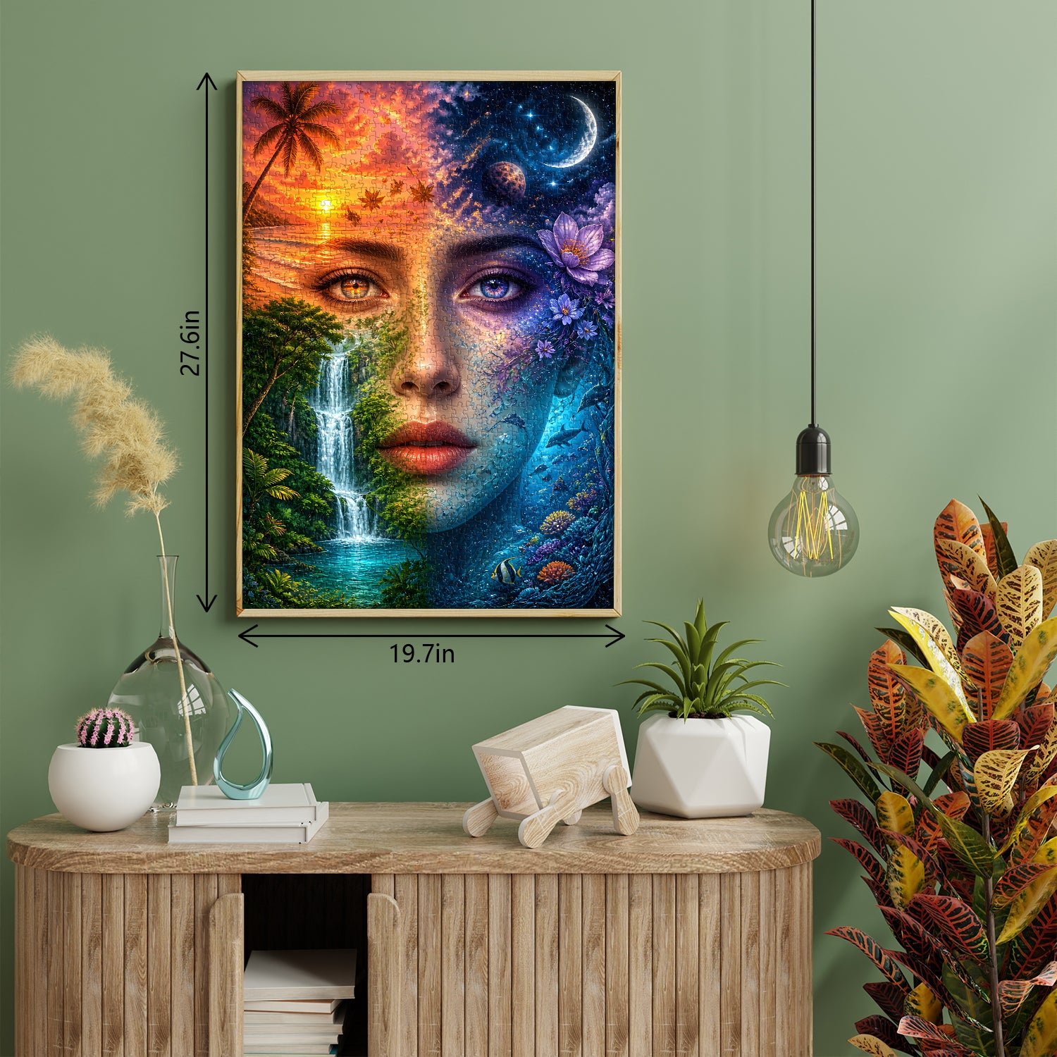 Halves of Nature Jigsaw Puzzle 1000 Pieces