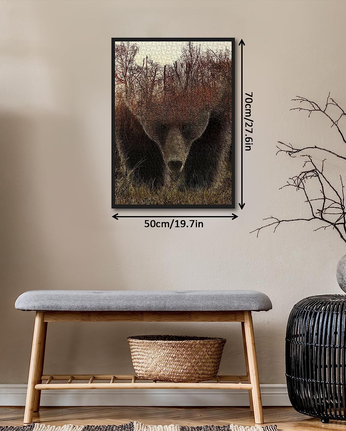 Forest Bear Jigsaw Puzzle 1000 Pieces