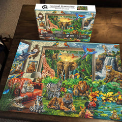 Animal Harmony Jigsaw Puzzle 1000 Pieces