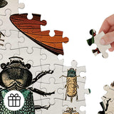 Pickforu® Beetles Jigsaw Puzzle 1000 Pieces