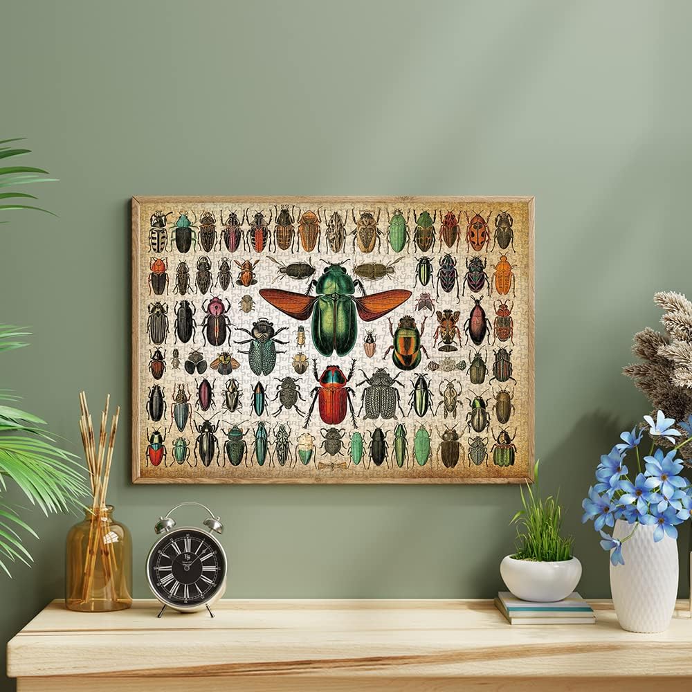 Pickforu® Beetles Jigsaw Puzzle 1000 Pieces