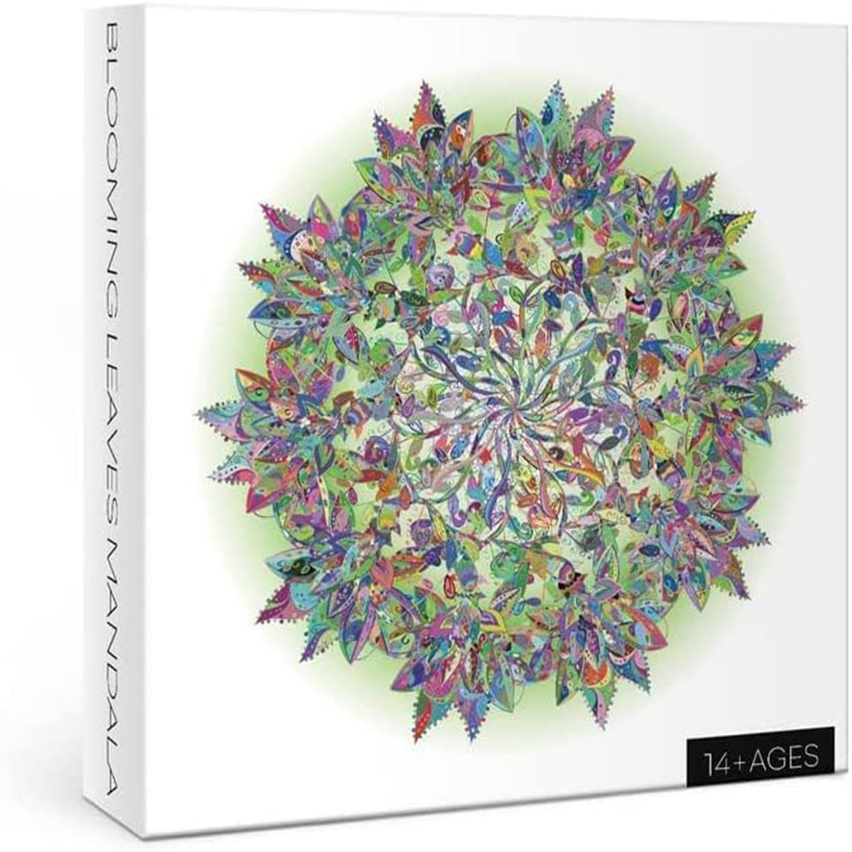 Pickforu® Rompecabezas de Mandala de Hojas Florecientes de 1000 Piezas