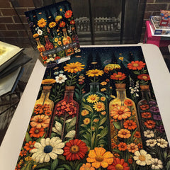 Puzzle de puzzle des fleurs en bouteille 1000 pièces