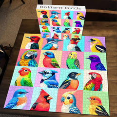 Brilliant Birds Jigsaw Puzzle 1000 Pieces