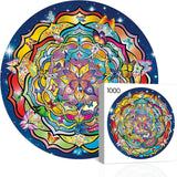 Pickforu® Butterfly Mandala Jigsaw Puzzle 1000 Pieces