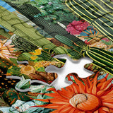 Pickforu® Cactus Flower Garden Jigsaw Puzzle 1000 Pieces
