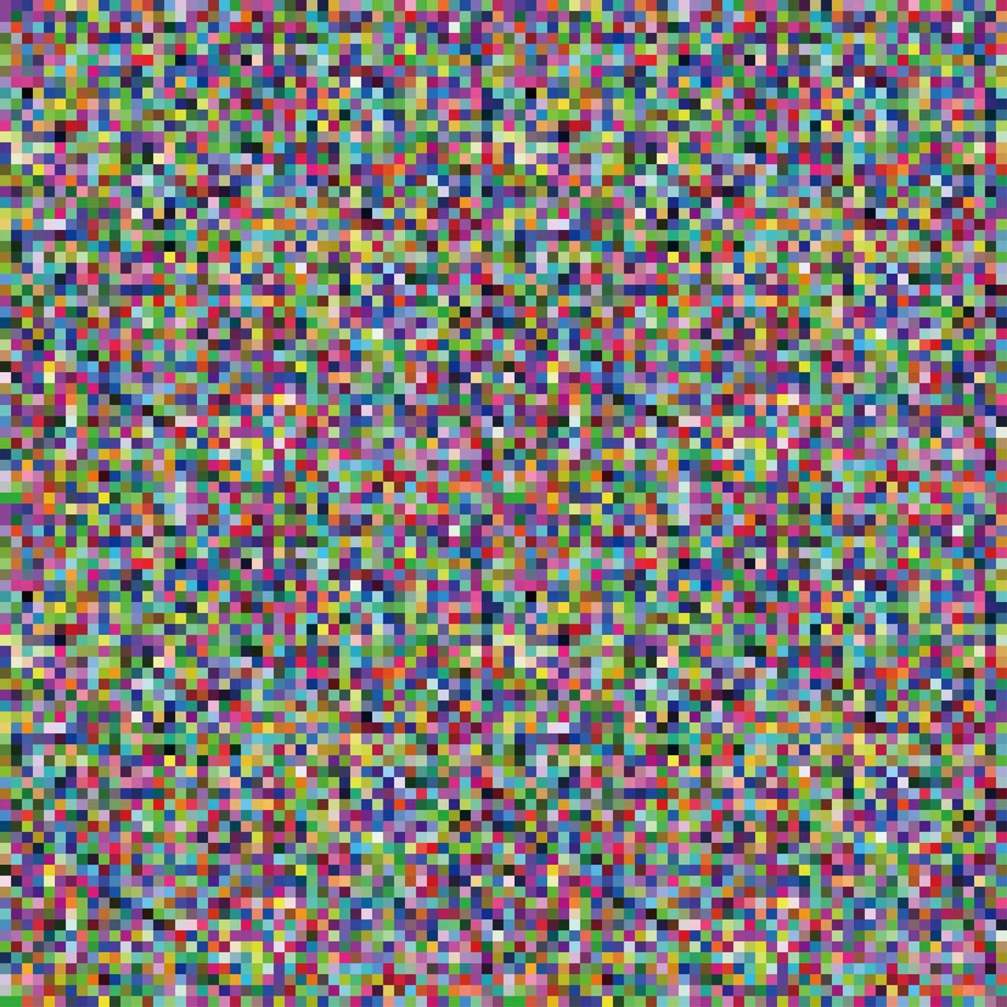 Pickforu® Bunte Mosaike Impossible Puzzles 1000 Teile
