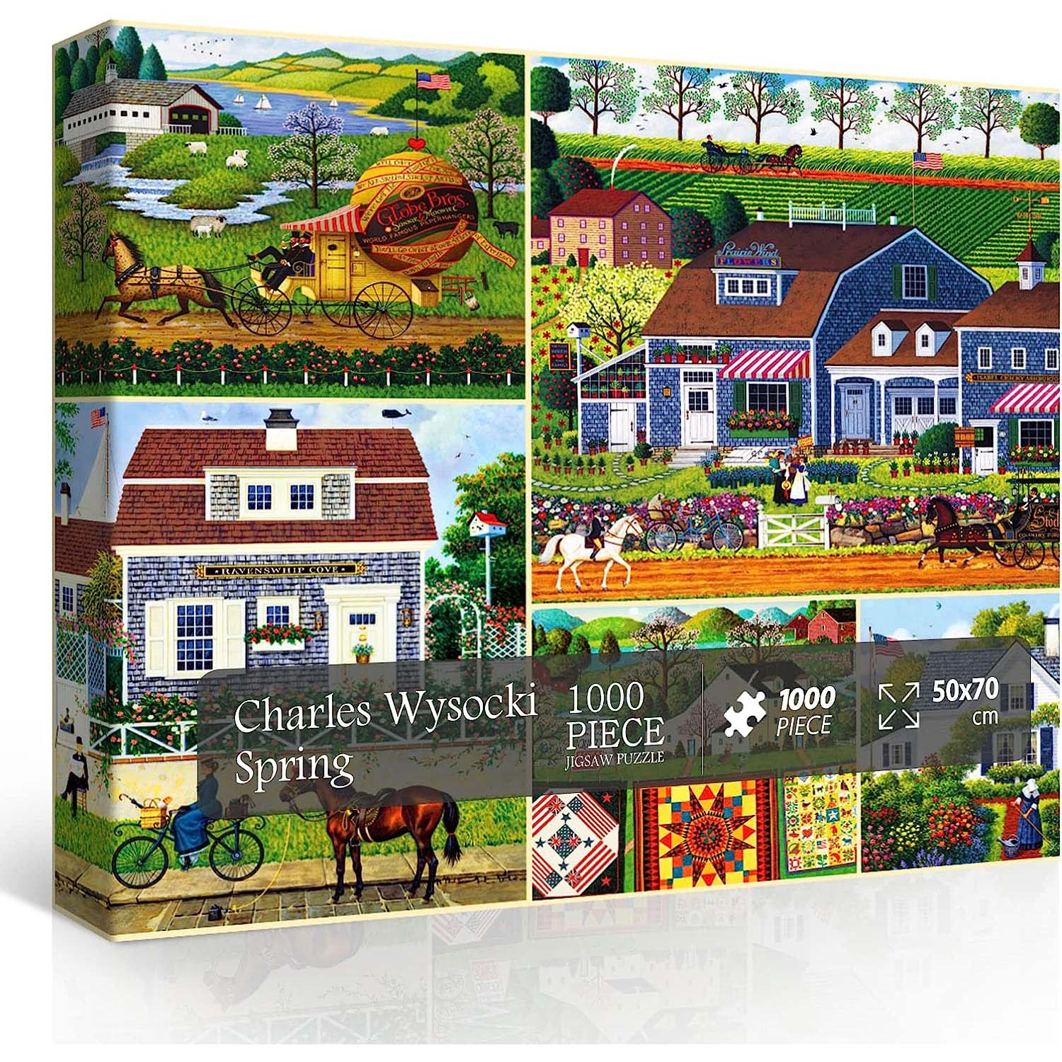 Spring Painting Art Jigsaw Puzzles 1000 Piece
