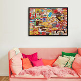 Pickforu® Childhood Snack Jigsaw Puzzle 1000 Piece