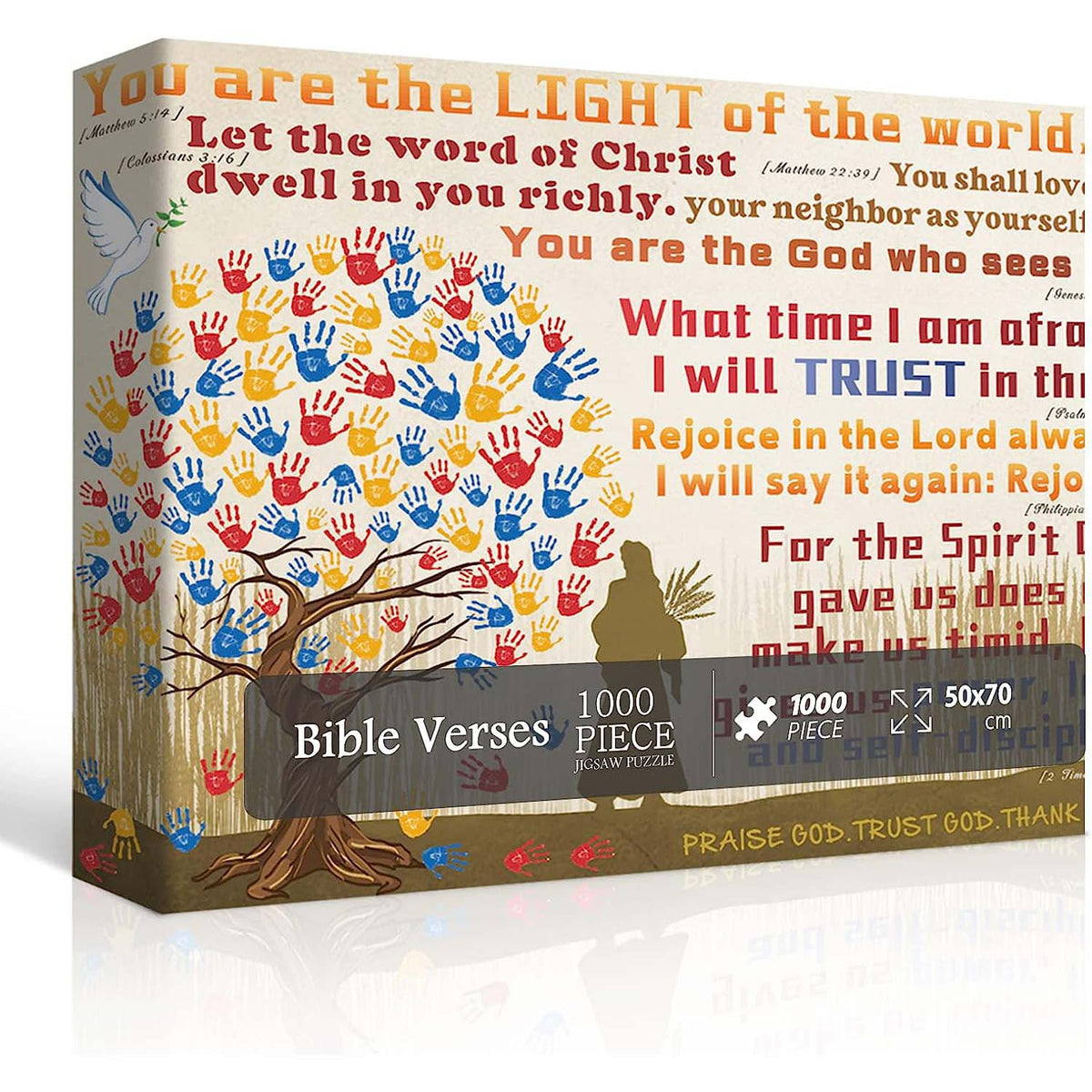 Pickforu® Bibelverse-Puzzles 1000 Teile