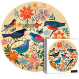 Pickforu® Circle Plant Floral Jigsaw Puzzle 1000 Pieces