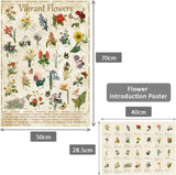 Pickforu® Vibrant Flower Jigsaw Puzzle 1000 pieces