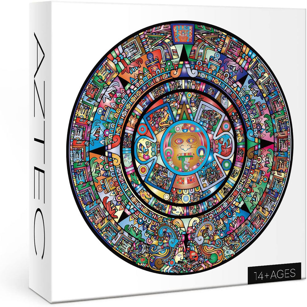 Aztec totem Mandala Jigsaw Puzzle 1000 Pieces
