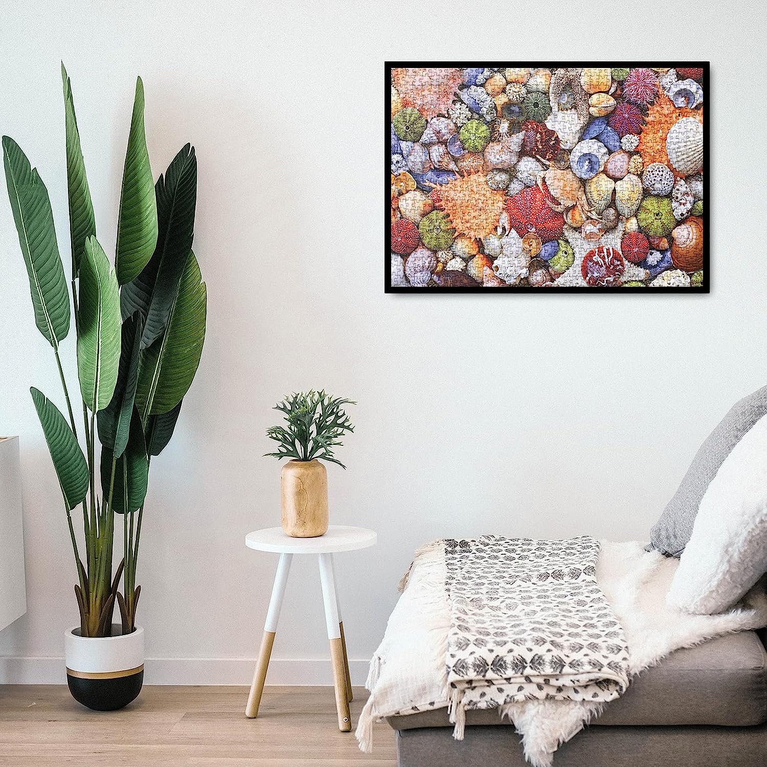 Pickforu® Colorful Seashell Jigsaw Puzzle 1000 Pieces