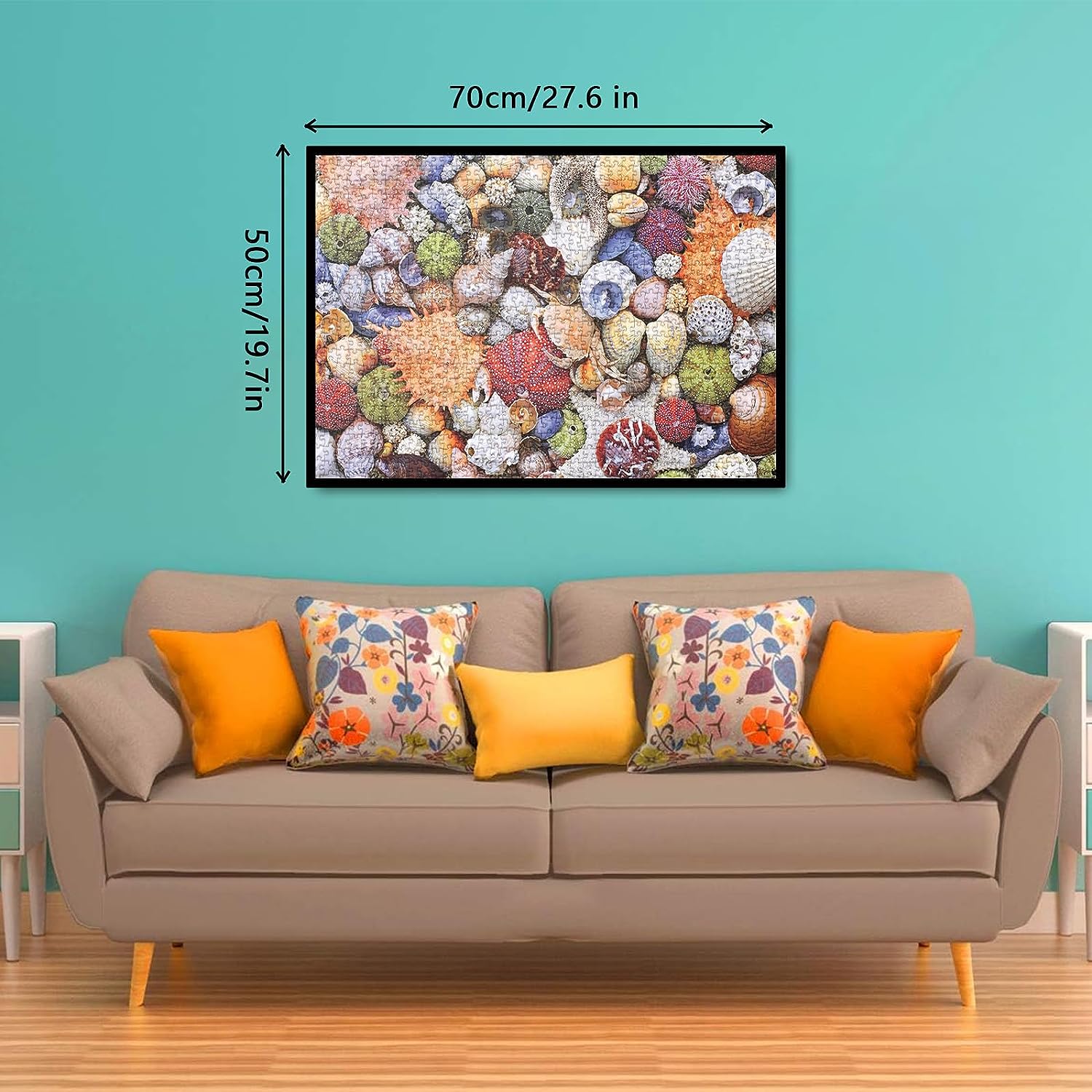 Colorful Seashell Jigsaw Puzzle 1000 Pieces