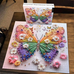 Crystal Rainbow Wing Jigsaw Puzzles 1000 Pieces