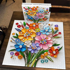 Crystal Wildflowers Jigsaw Puzzle 1000 Pieces