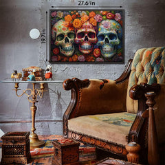 Day of The Dead Sugar Skull Jigsaw Puzzles 1000 Pieces
