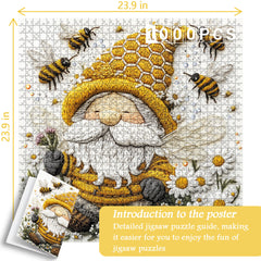 Beehive Gnome Serenade Jigsaw Puzzles 1000 Pieces