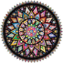 Pickforu® Geometrisches Mandala-Puzzle 1000 Teile