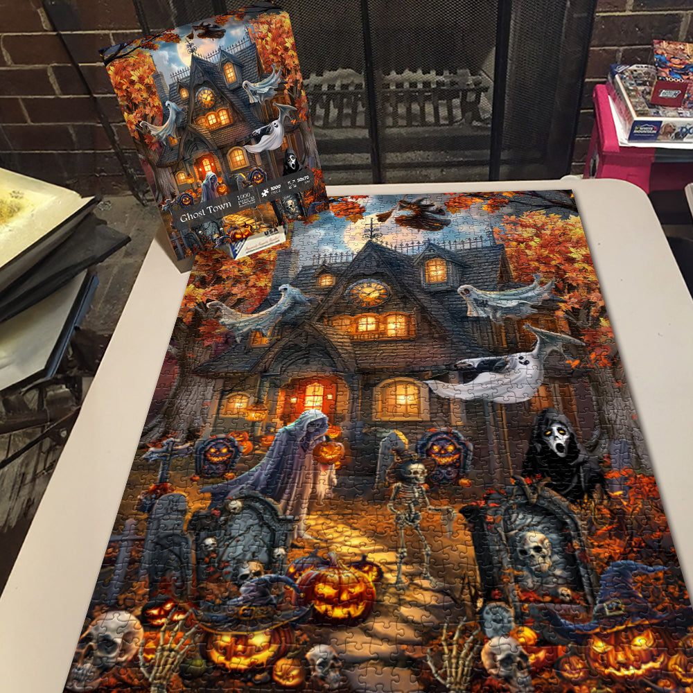 Ghost Town Jigsaw Puzzle 1000 Pieces