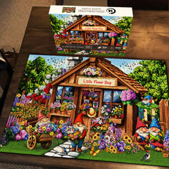 Gnome Garden Delight Jigsaw Puzzle 1000 Pieces