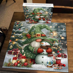 Friend festif de Gnome puzzles 1000 pièces