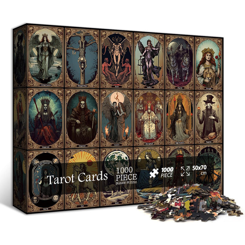 Horror Tarot Cards Jigsaw Puzzles 1000 Pieces