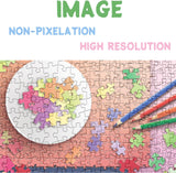 Pickforu® Impossible Gradient Jigsaw Puzzle 1000 Piece