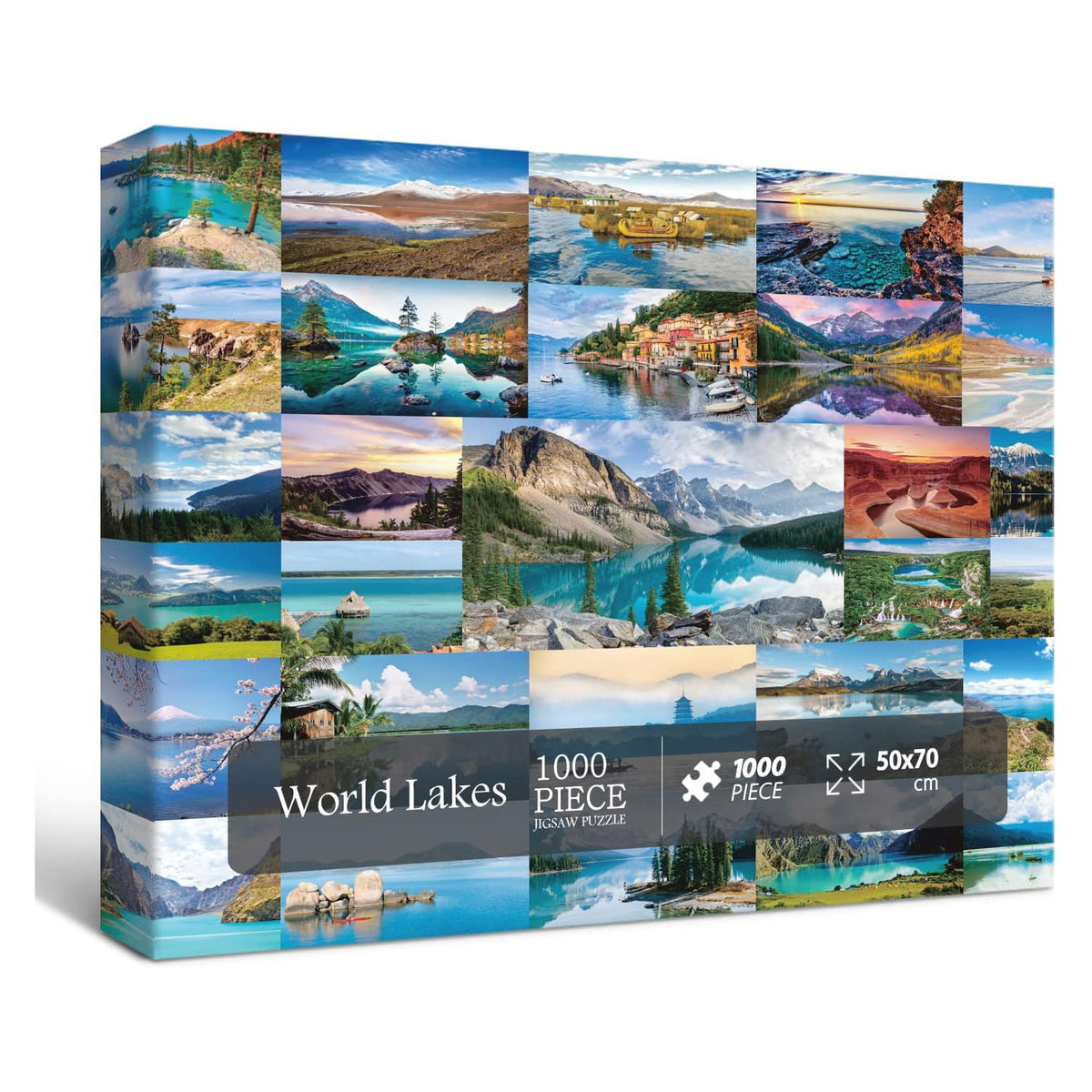 Pickforu® Lake Landscape Jigsaw Puzzle 1000 pieces