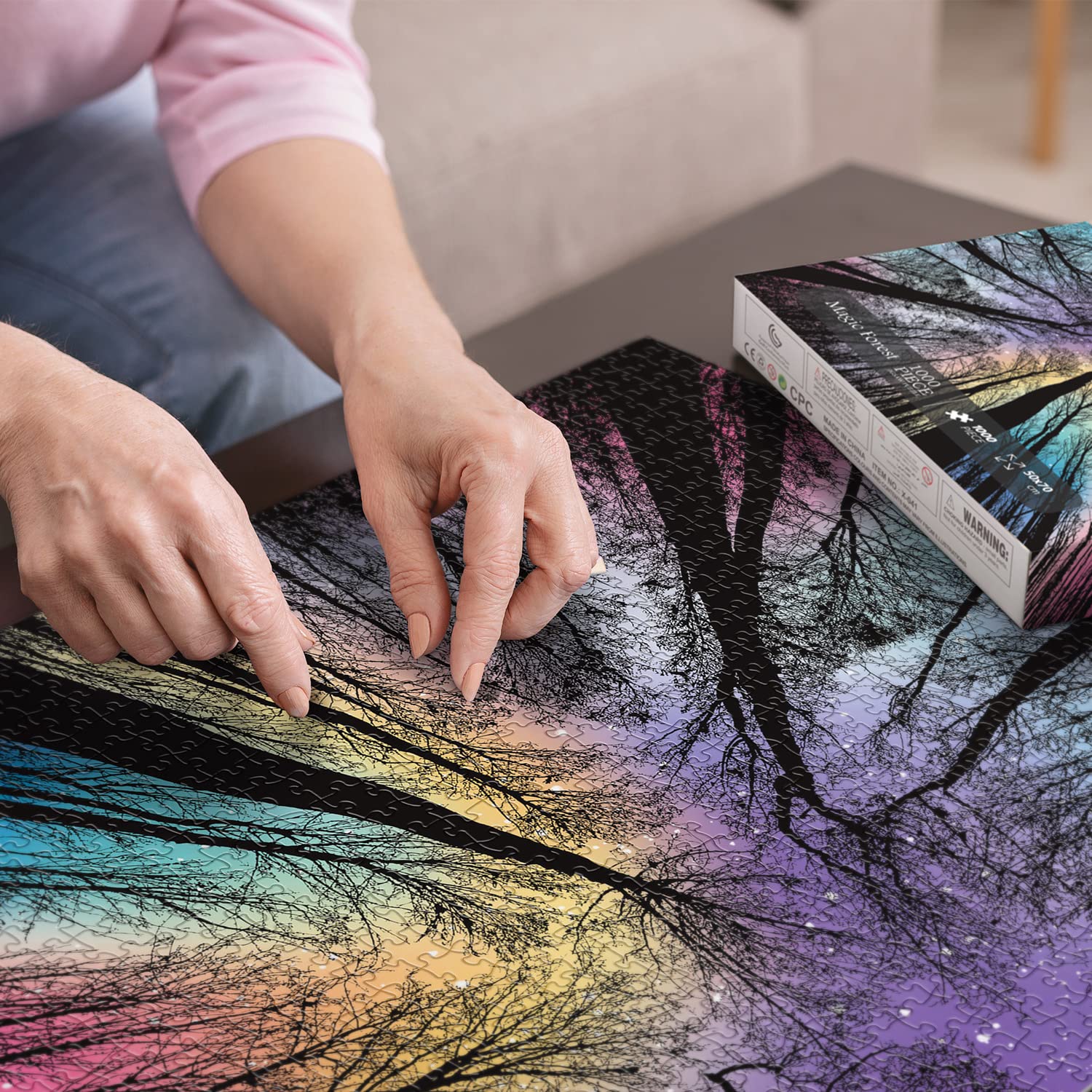 Magic Forest Jigsaw Puzzles 1000 Pieces – Pickforu Puzzle