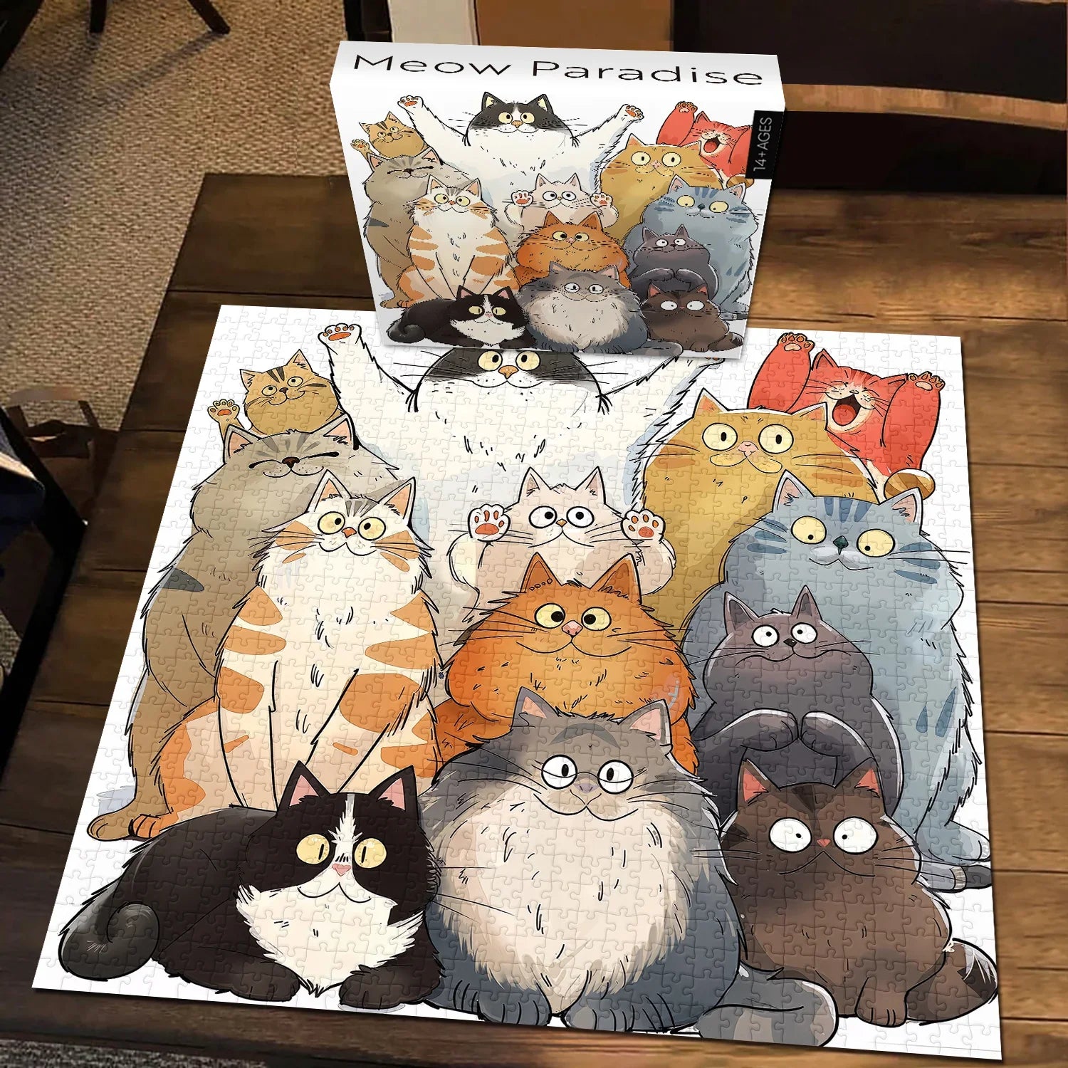 Meow Paradise Puzzles 1000 pièces