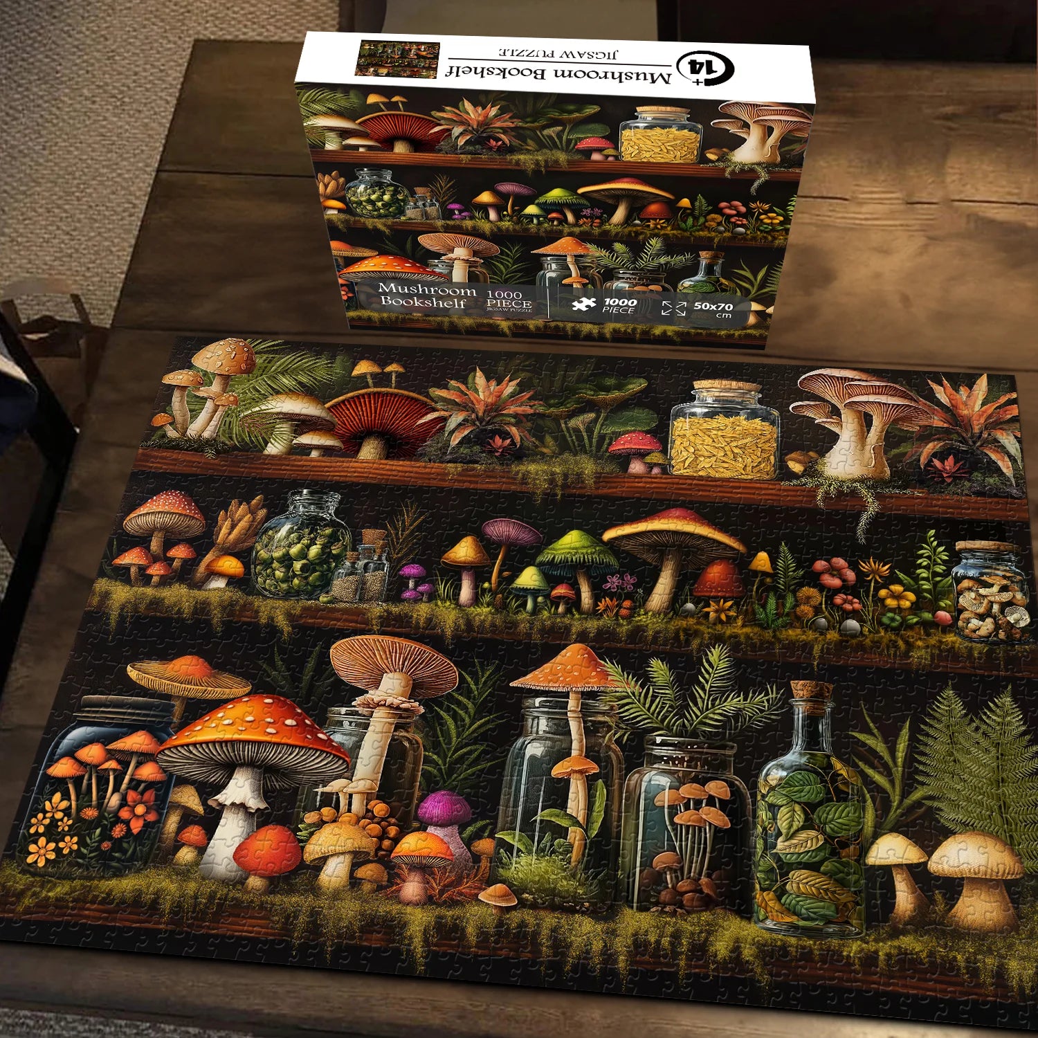 Puzzle de puzzle des champignons 1000 pièces