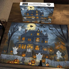 Mitternacht Haunted House Jigsaw Puzzle 1000 Stücke