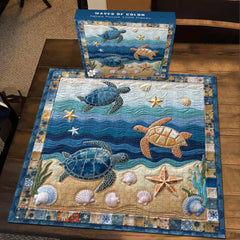 Vagues de couleur puzzle de puzzle 1000 pièces