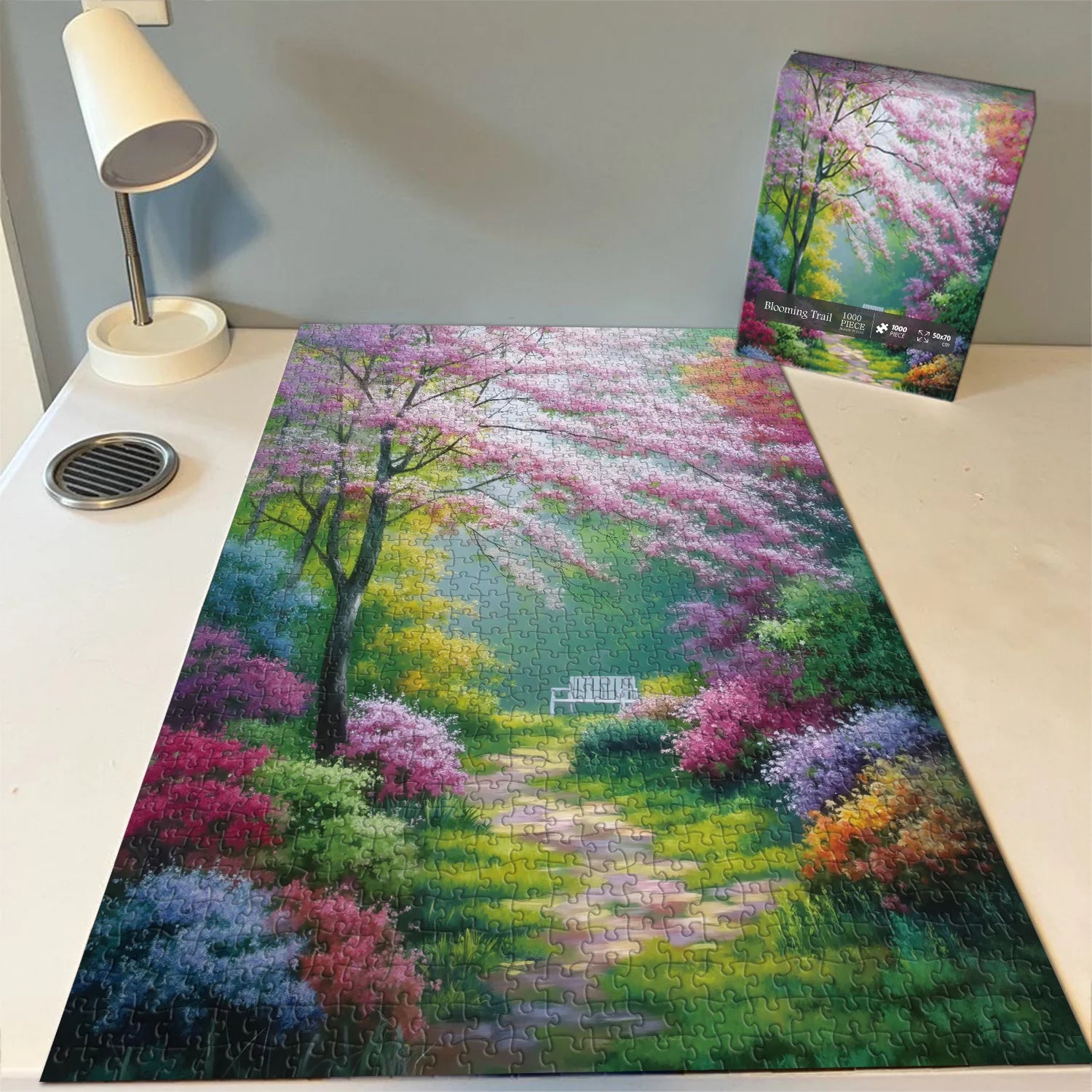 Blooming Trail Jigsaw Puzzle 1000 Pieces