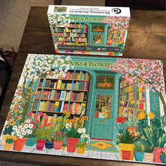 Blooming Bookstore Jigsaw Puzzle 1000 Pieces