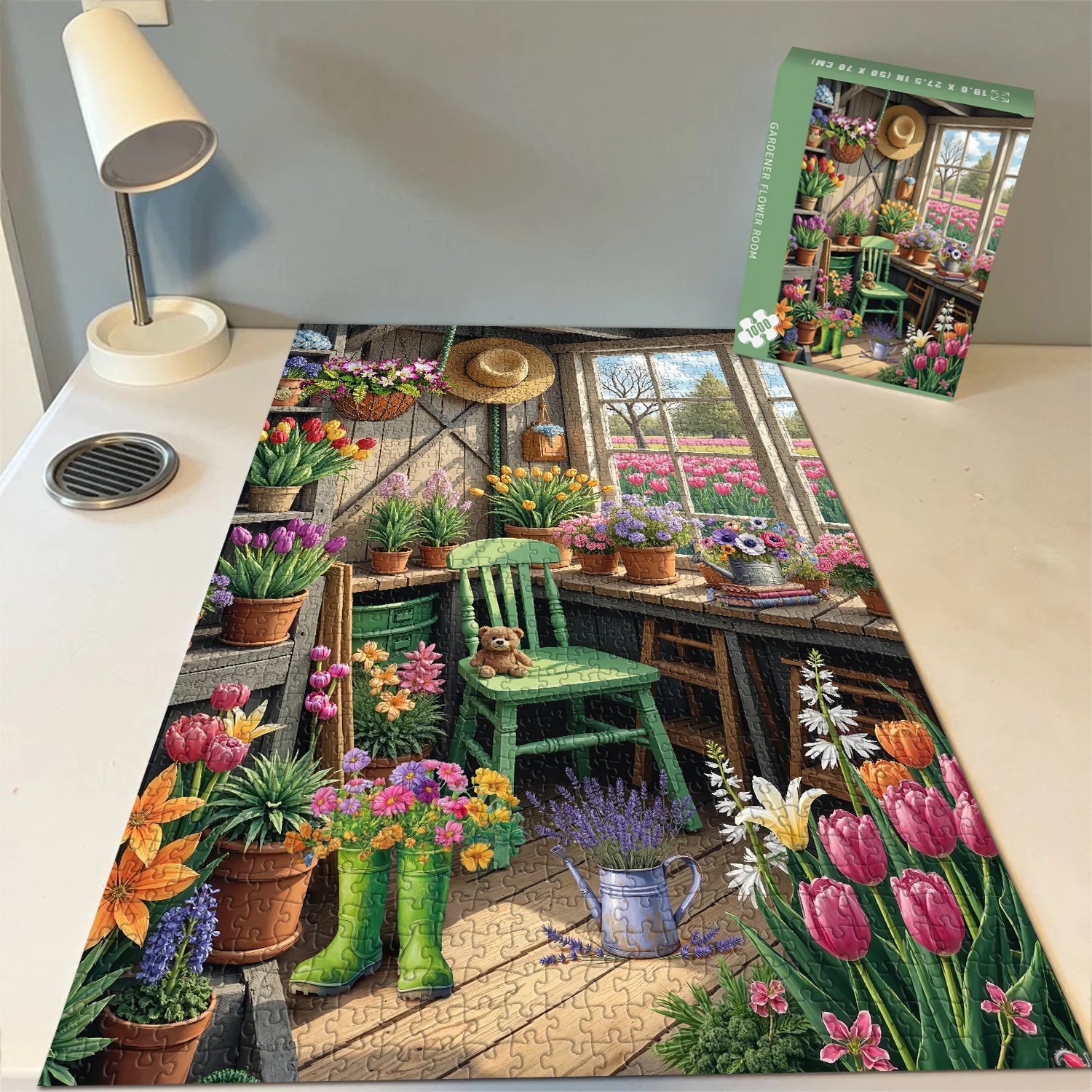 Jardinier Flower Room Puzzle 1000 pièces