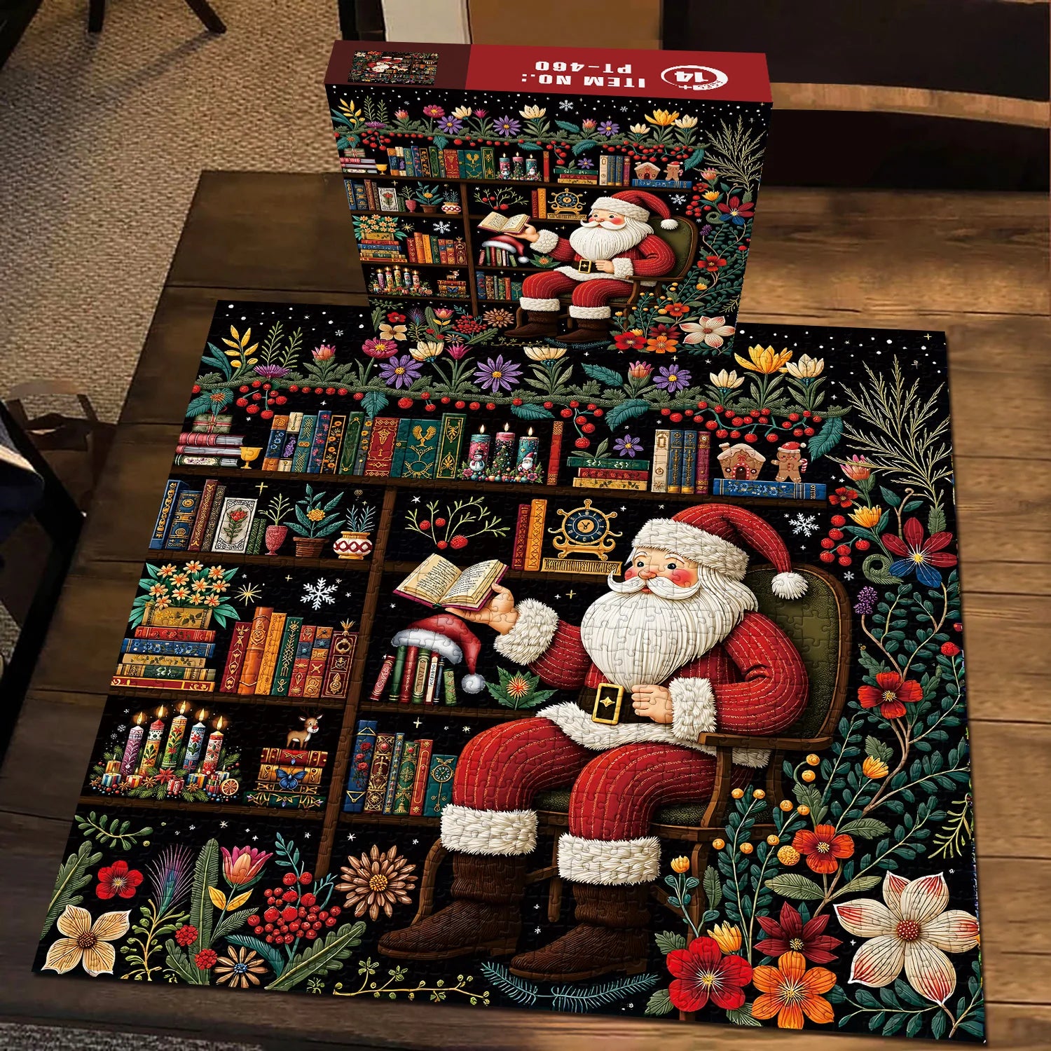 Il giardino di Babbo Natale legge puzzle puzzle 1000 pezzi