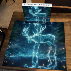 Puzzle di puzzle di cervo mystic 1000 pezzi