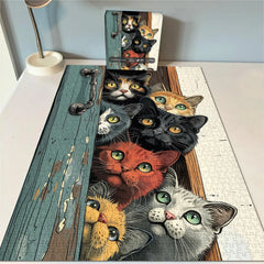 Curious Cat Puzzle Puzzle 1000 pièces