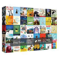 Pickforu® Puppy Library Jigsaw Puzzle 1000 pièces