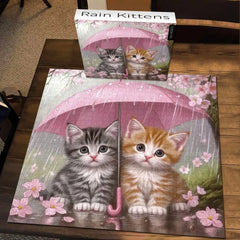 Pioggia gattini puzzle 1000 pezzi