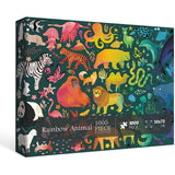 Pickforu® Rainbow Animal Gradient Jigsaw Puzzle 1000 pieces