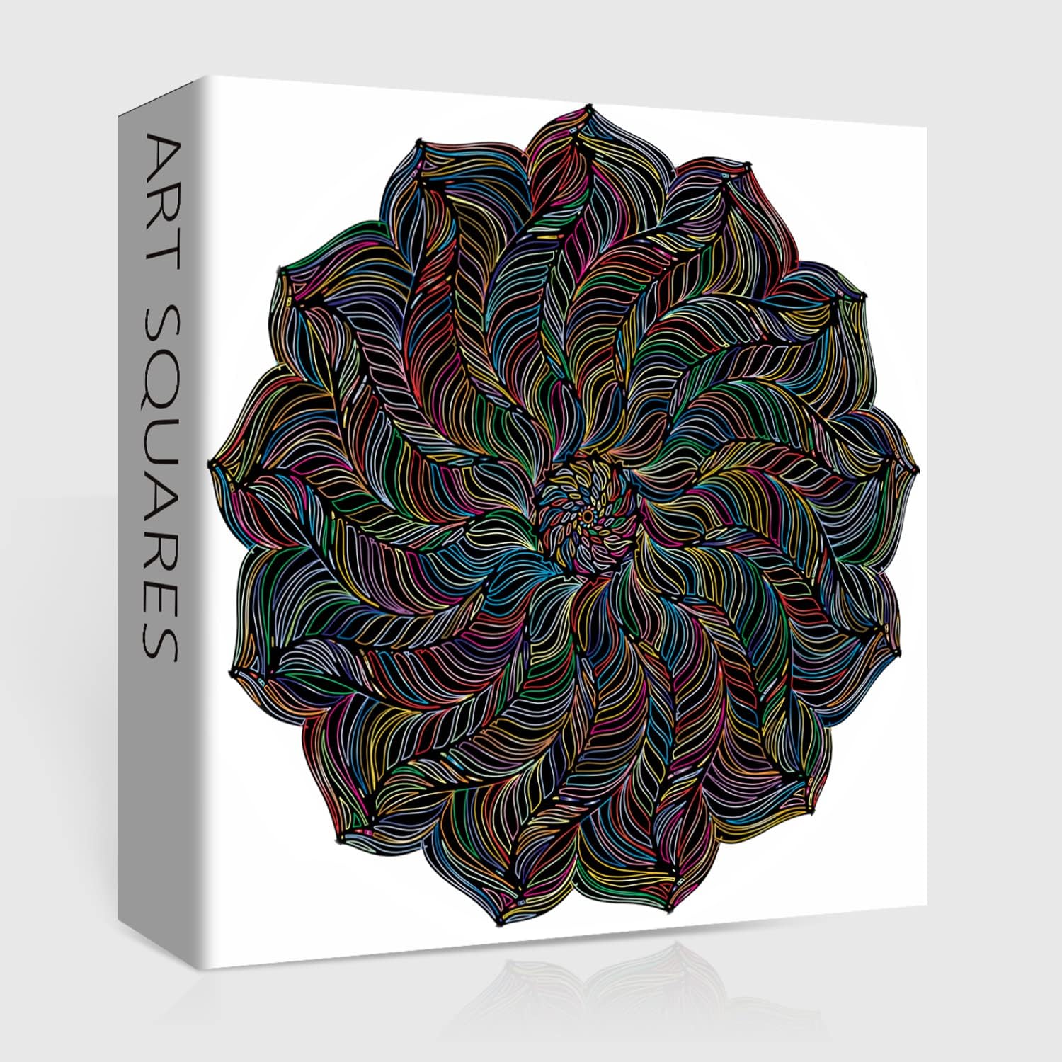 Pickforu® Round Mandala Jigsaw Puzzle 1000 Pieces